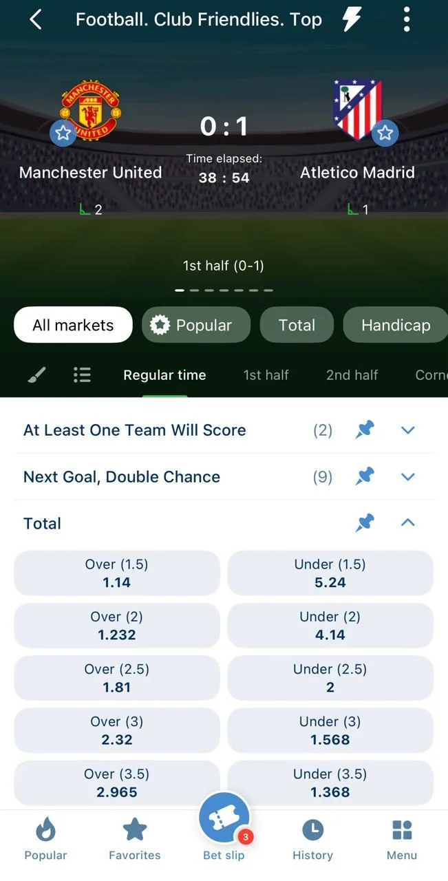Skrin borang pendaftaran 1xBet dengan ruangan untuk kod promosi