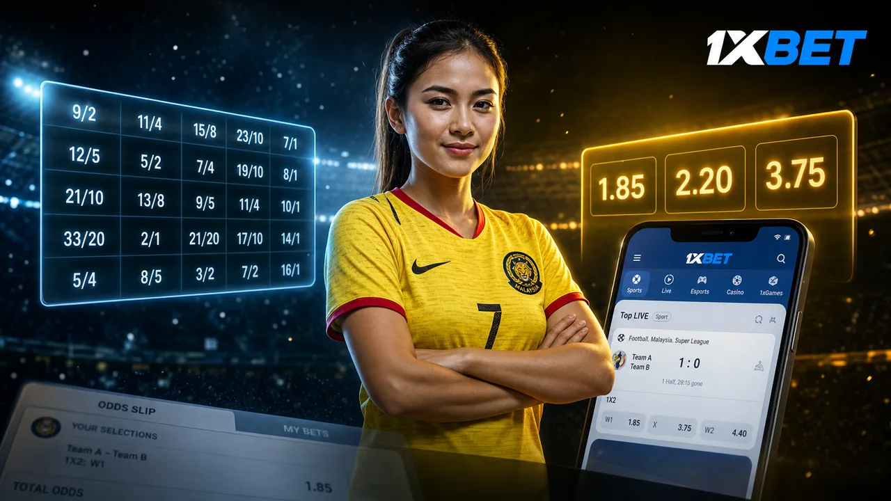 Cara Baca Odds & Pasaran di 1xbet untuk Pemula