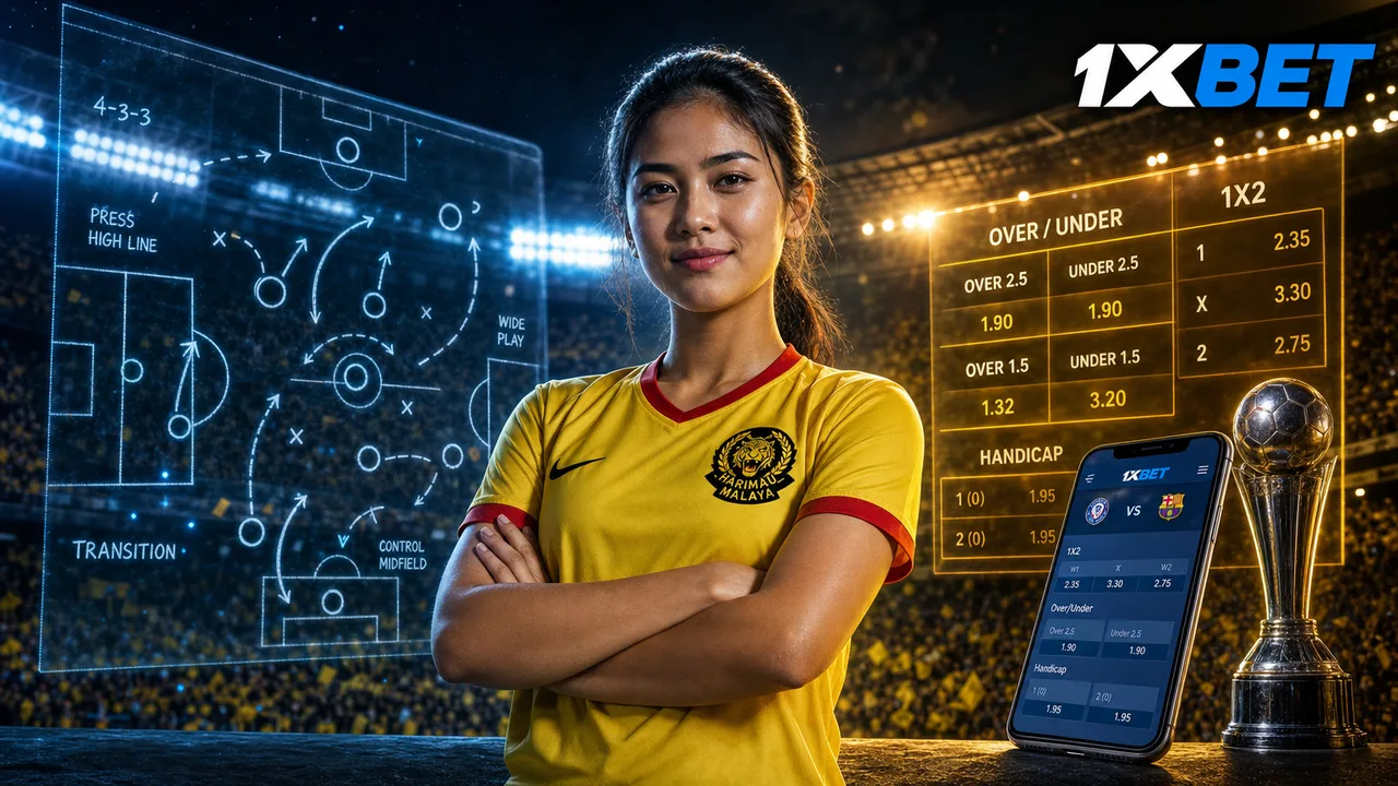 Cara Baca Pasaran Bola Sepak: Over/Under, Handicap & 1X2 untuk Pemula